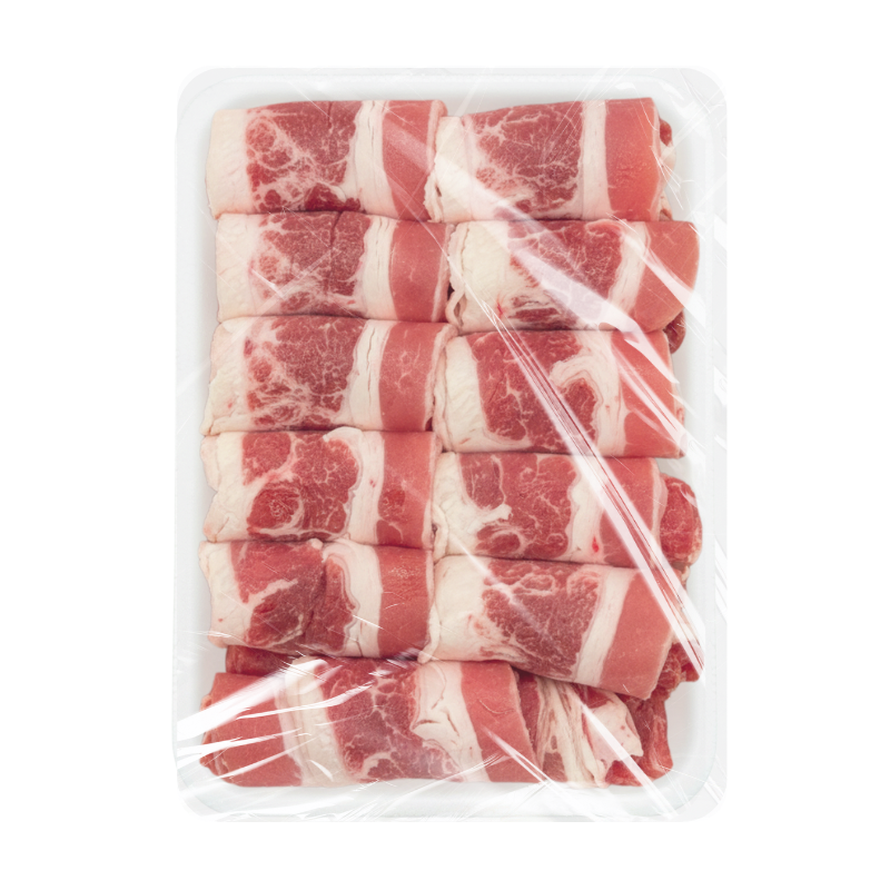 Ba chỉ bò Mỹ cuộn khay 500g