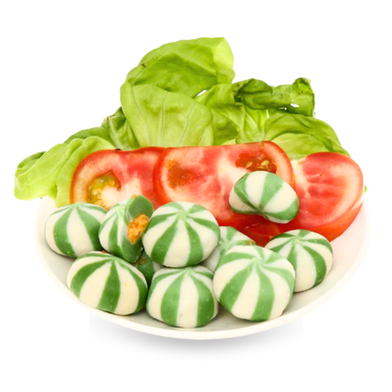 Bánh bao phô mai trứng muối LC 500gr - Ảnh 2