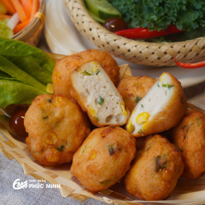 bánh bắp hải sản