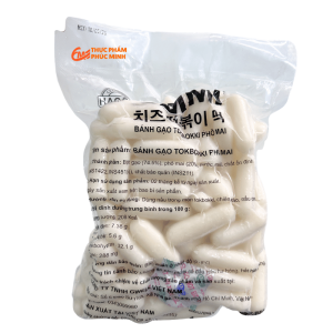Bánh gạo tokbokki nhân phô mai Fumi 1kg