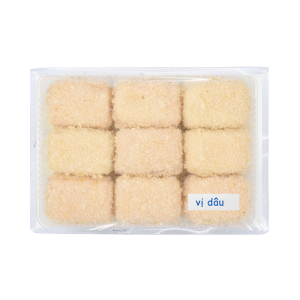 Bánh sữa tươi chiên vị dâu hộp 500gr