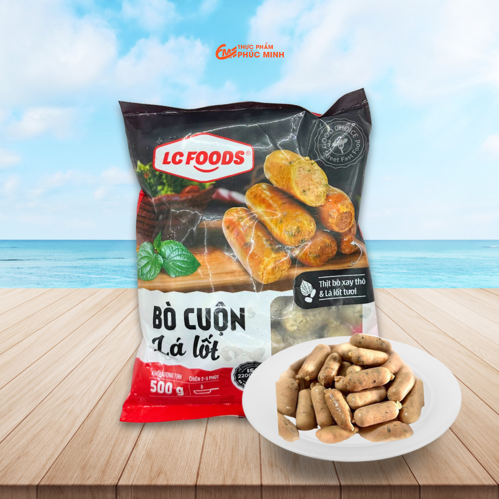 bò cuộn lá lốt lc