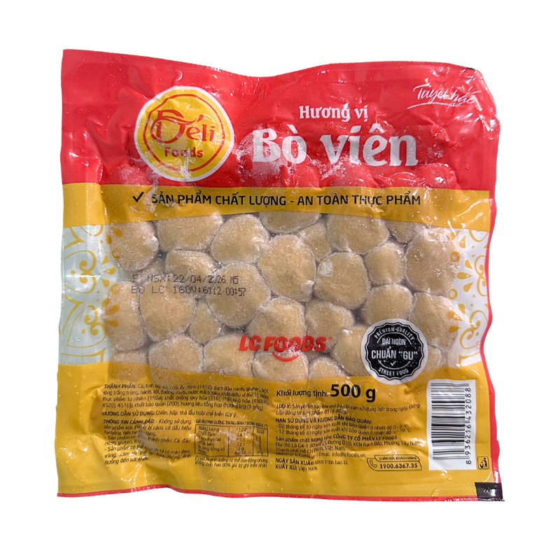 Bò viên LC 500gr