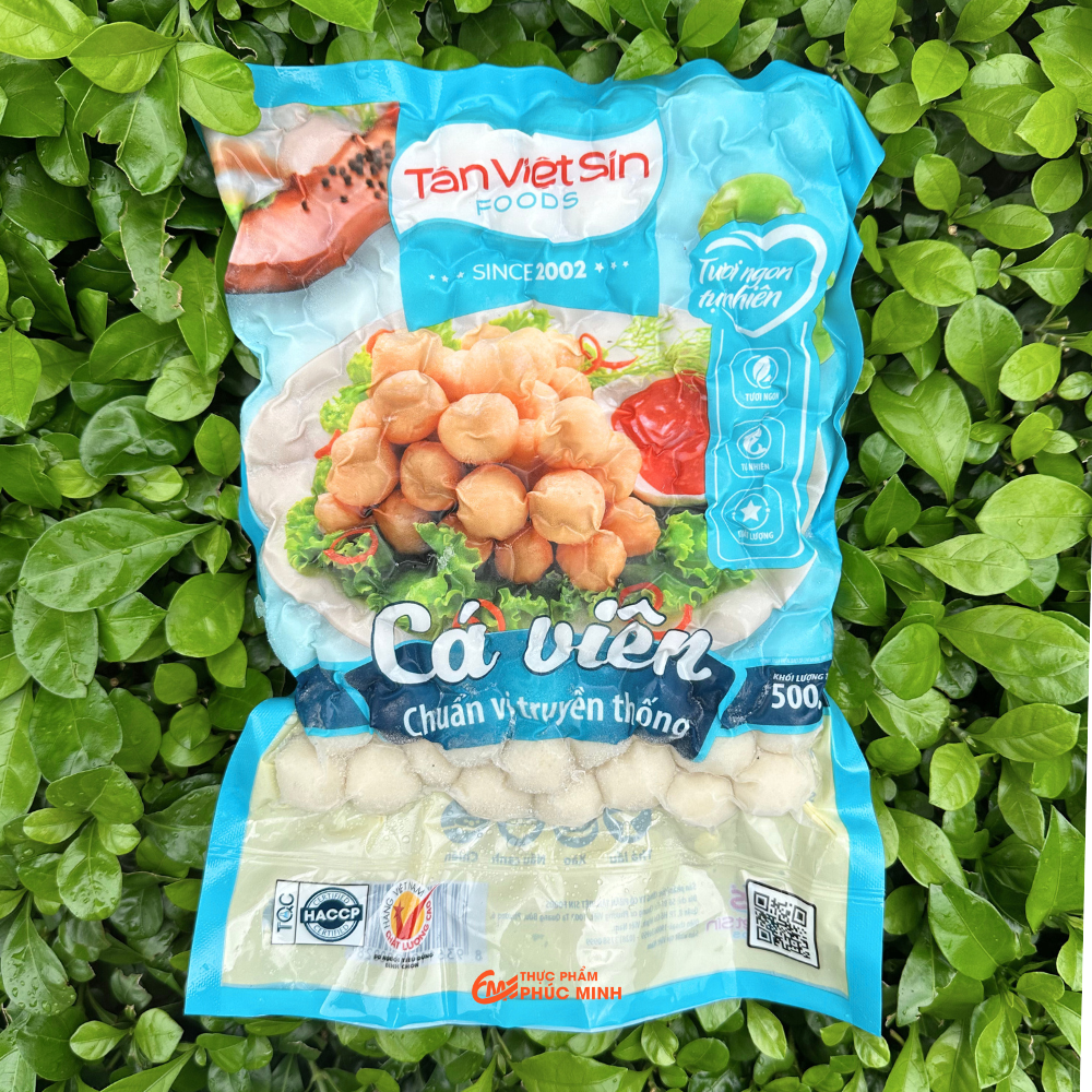Cá Viên Tân Việt Sin 500g