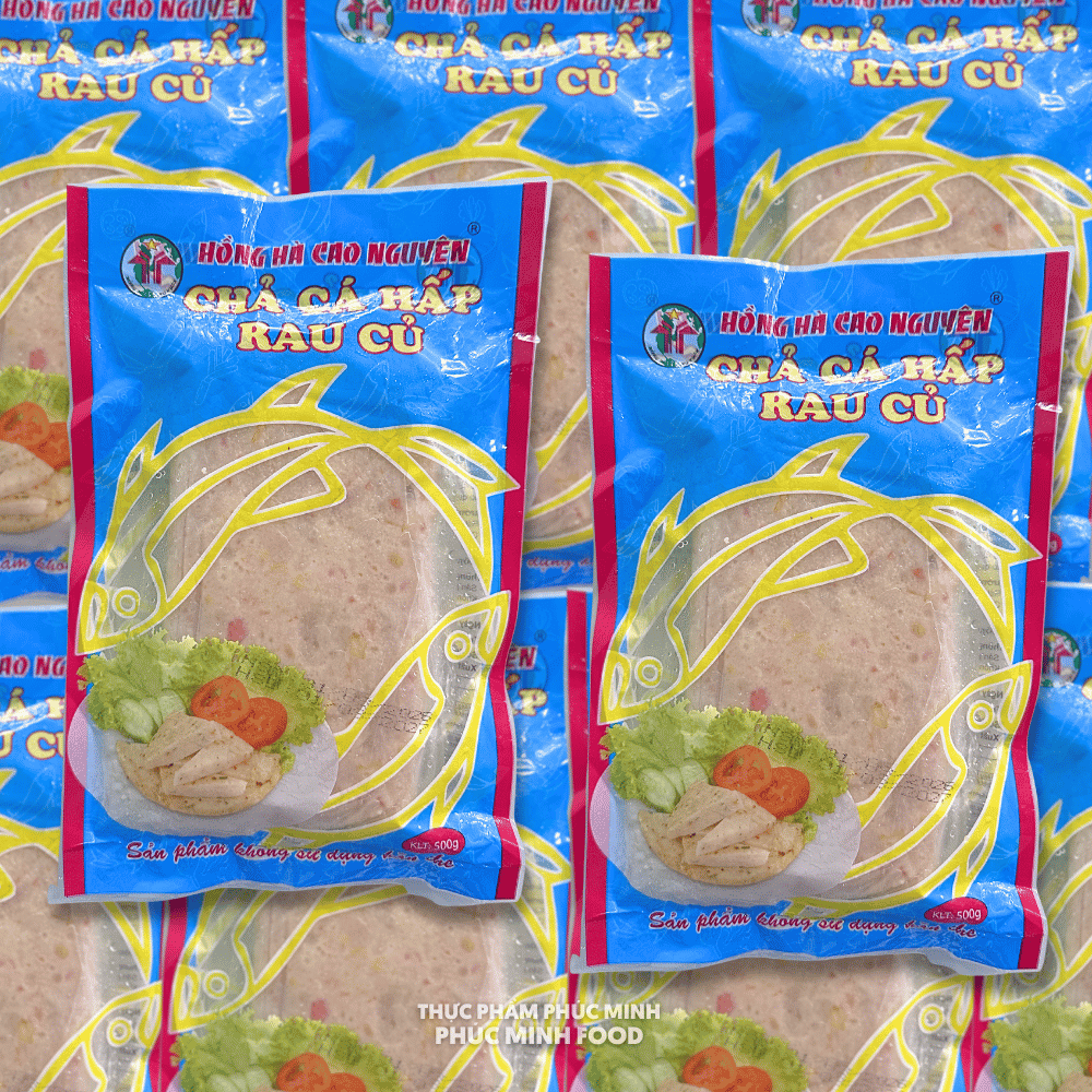 Chả cá hấp rau củ Hồng Hà Cao Nguyên 500gr - Ảnh 5