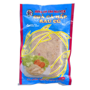 Chả cá hấp rau củ hồng hà cao nguyên 500gr