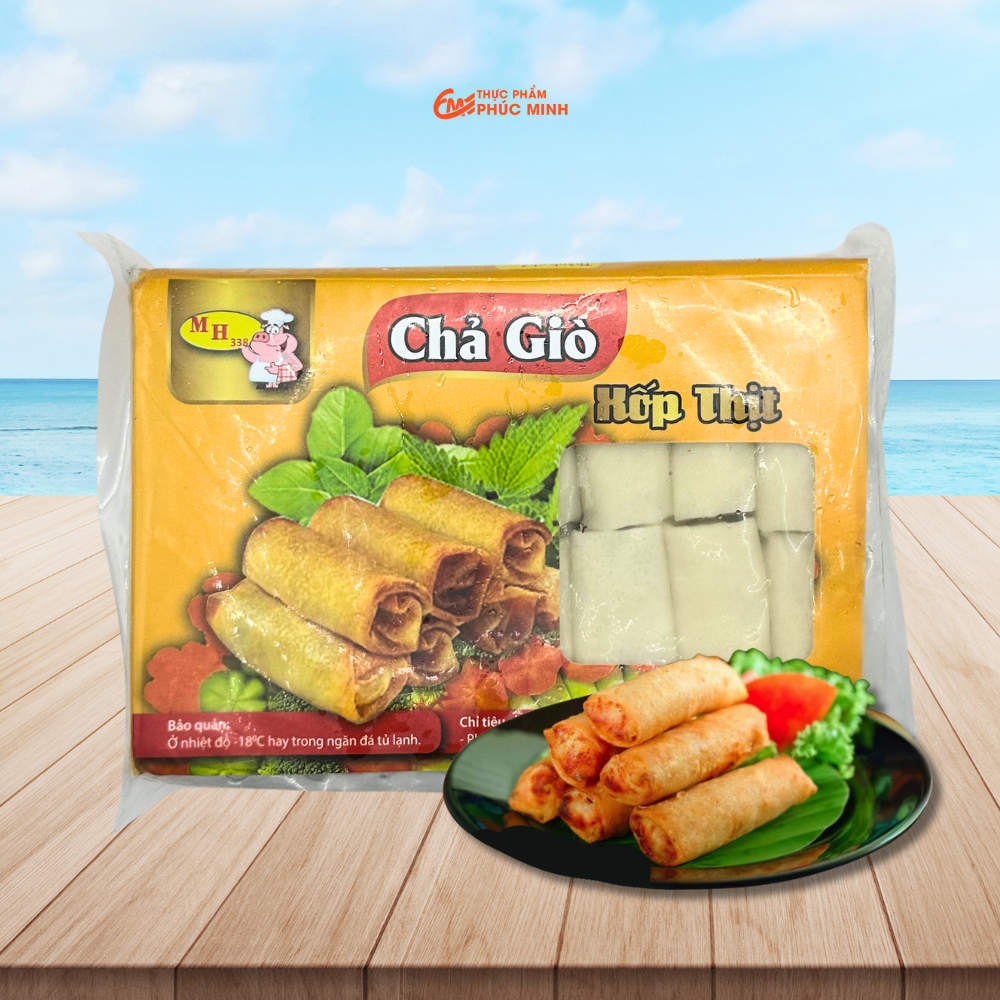 chả giò xốp thịt