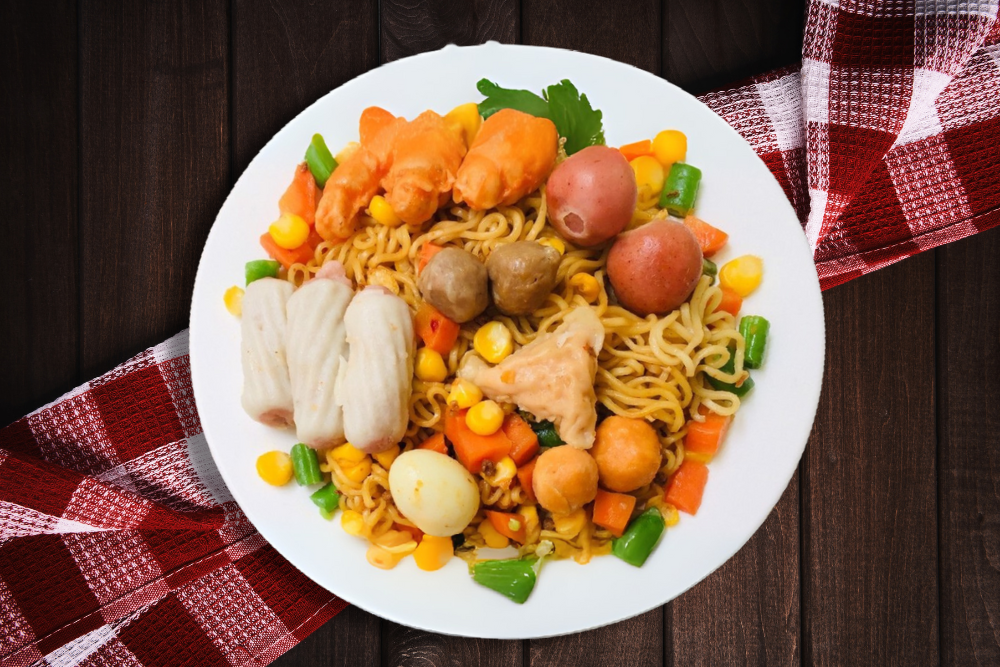 Trọn bộ combo topping mì trộn bán 1000 tô mỗi tháng - Thực phẩm Phúc Minh