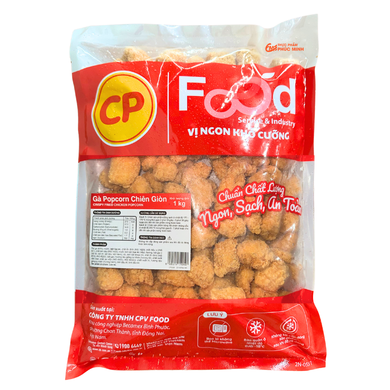 Gà popcorn CP 1kg