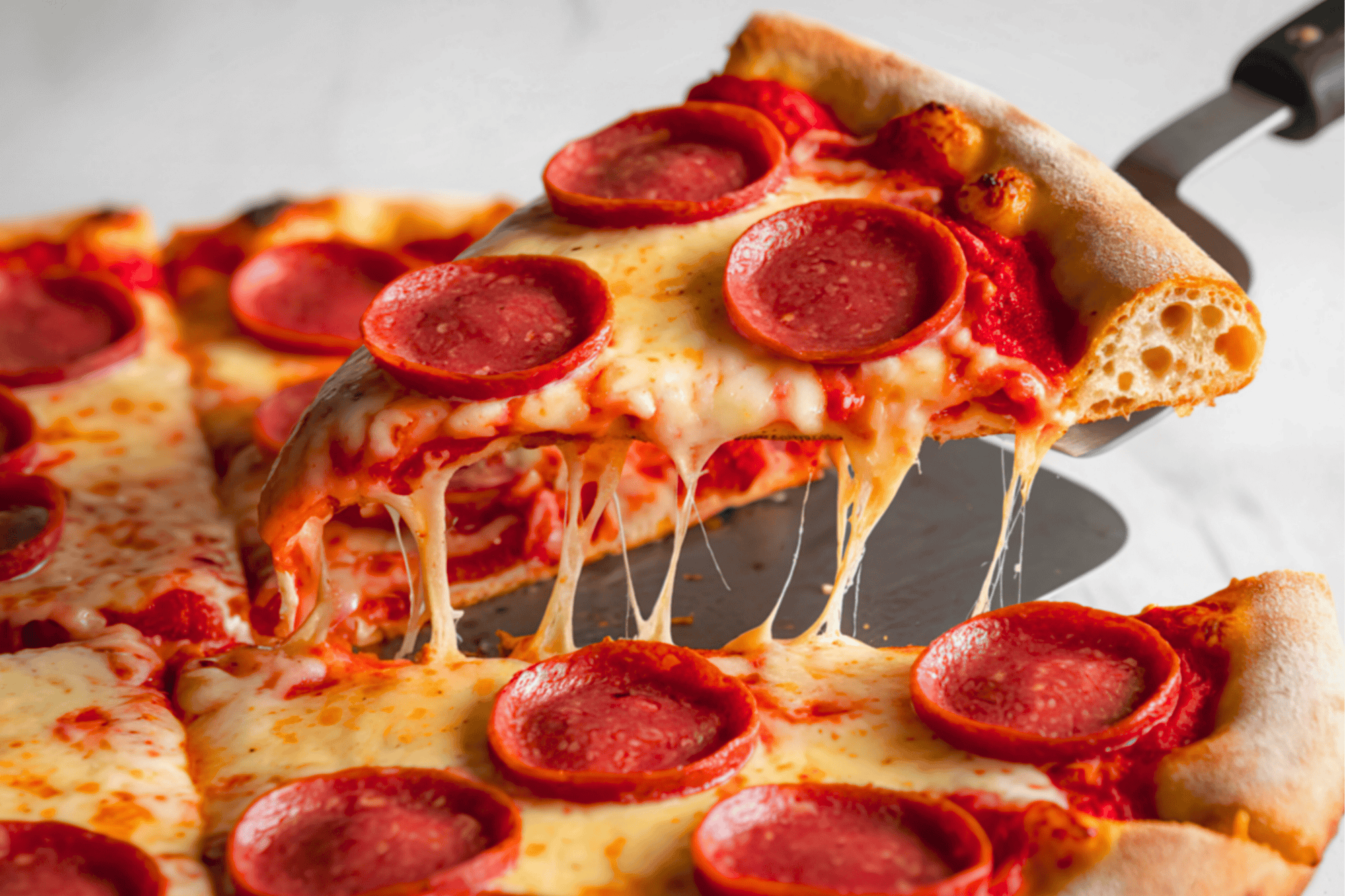 pizza topping xúc xích