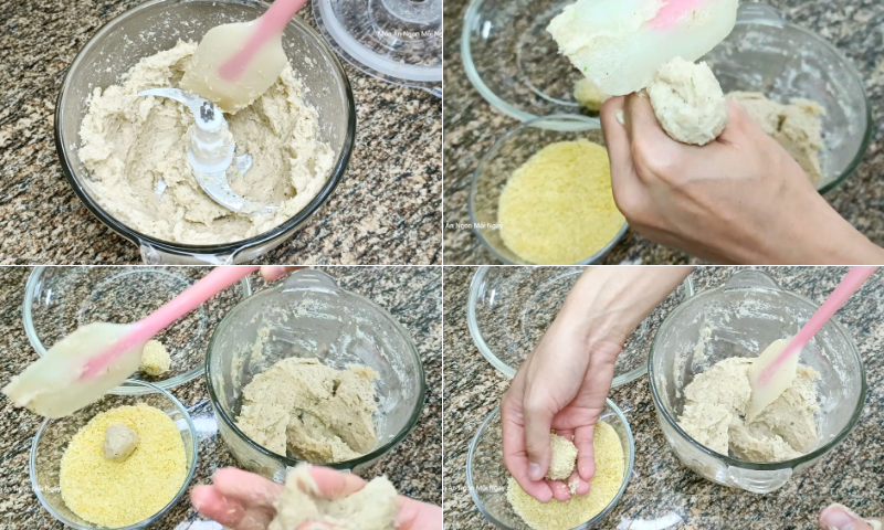 tạo hình gà viên