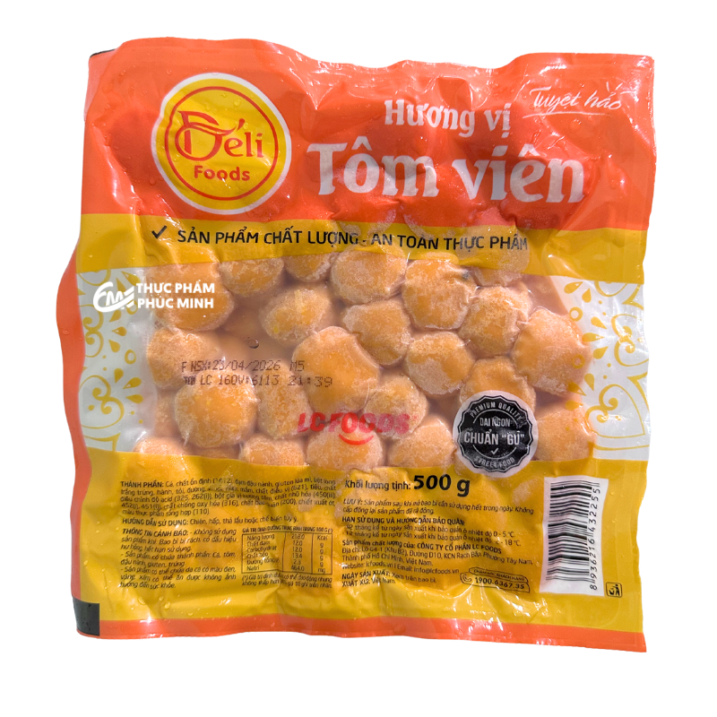 Tôm viên LC 500gr