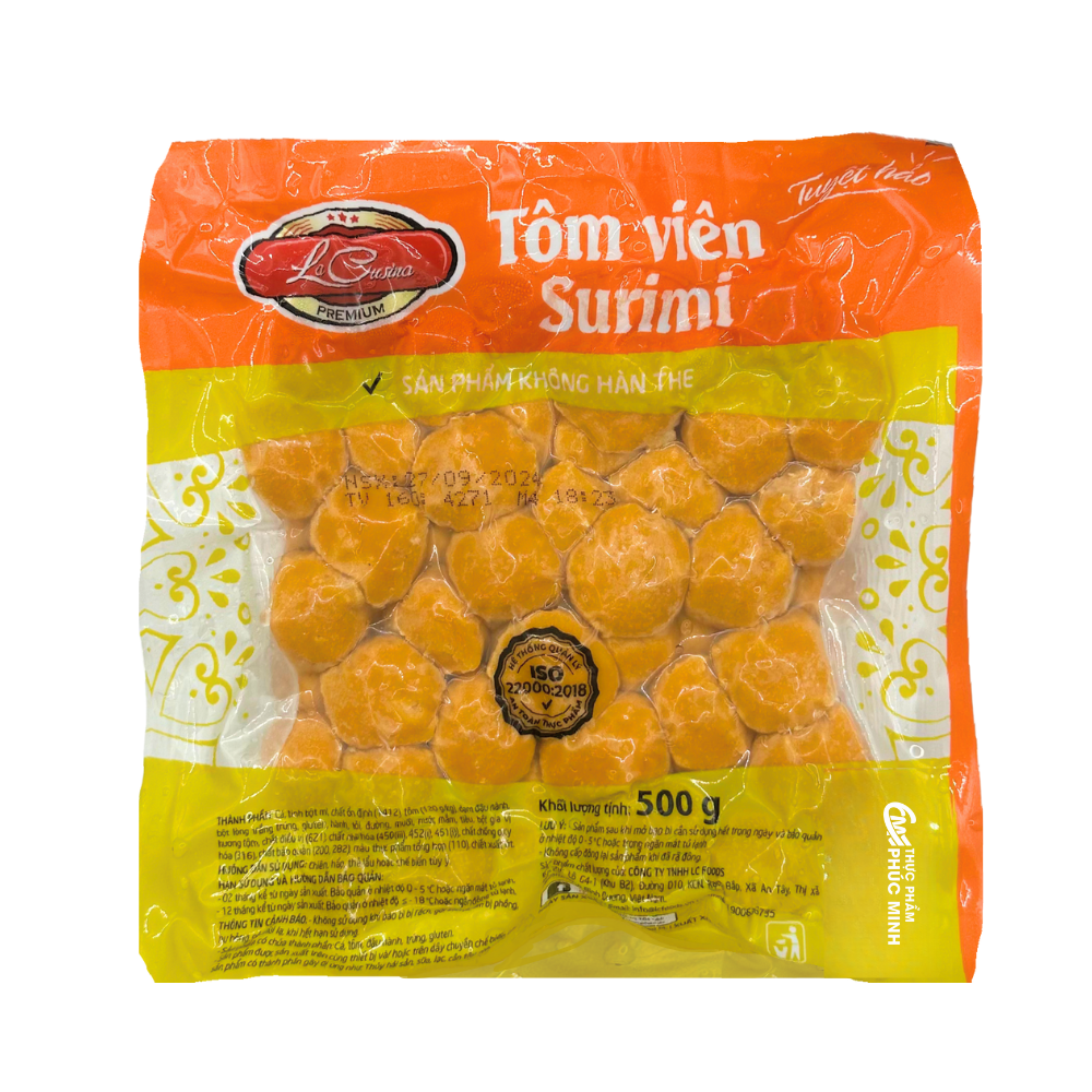 Tôm viên LC 500gr