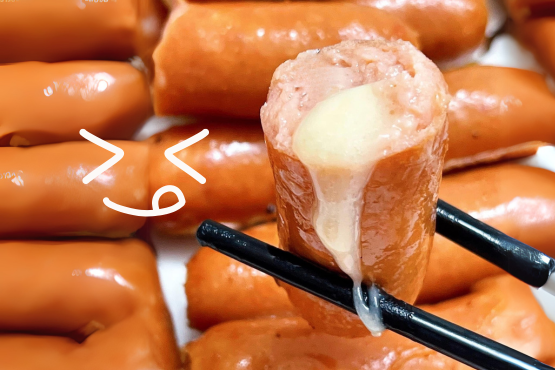 xúc xích phô mai